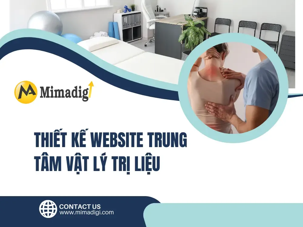 Thiết kế website trung tâm vật lý trị liệu