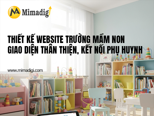 Thiết kế website trường mầm non