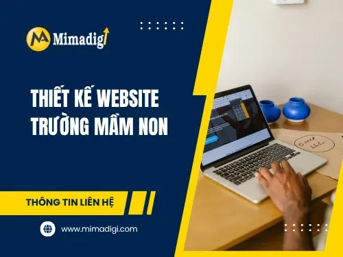 Thiết kế website trường mầm non