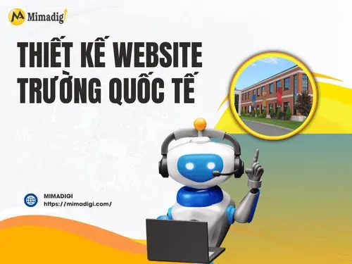 Thiết kế website trường quốc tế