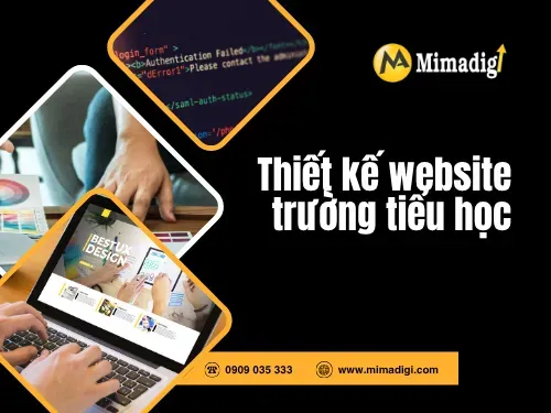 Thiết kế website trường tiểu học