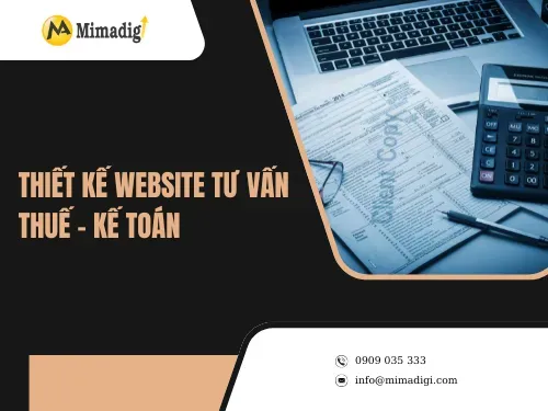 Thiết kế website tư vấn thuế – kế toán
