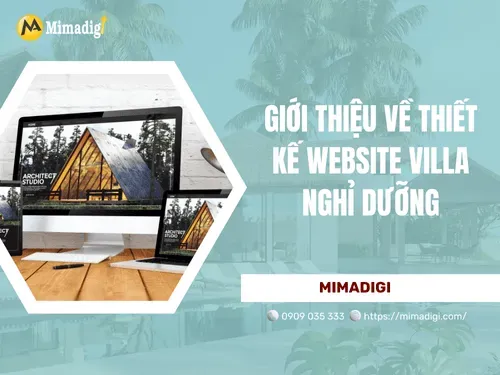 Thiết kế website villa nghỉ dưỡng