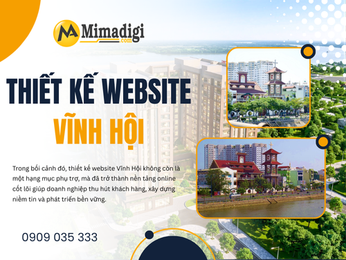 Thiết kế website Vĩnh Hội