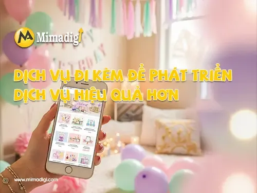 Thiết kế website dịch vụ trang trí tiệc sinh nhật