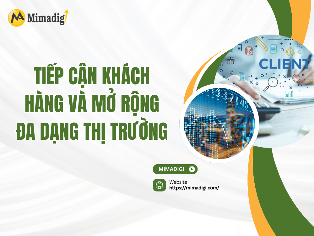 Tiếp cận khách hàng và mở rộng đa dạng thị trường tại MIMA