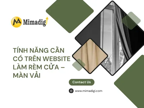 Thiết kế website làm rèm cửa – màn vải