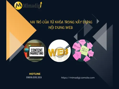 Vai trò của từ khóa trong xây dựng nội dung web