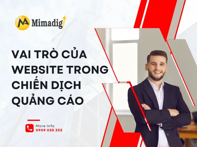 Vai trò của website trong chiến dịch quảng cáo tại mima