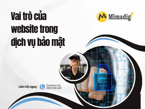 Thiết kế website dịch vụ bảo mật website