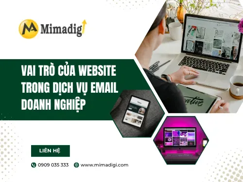 Thiết kế website dịch vụ email doanh nghiệp