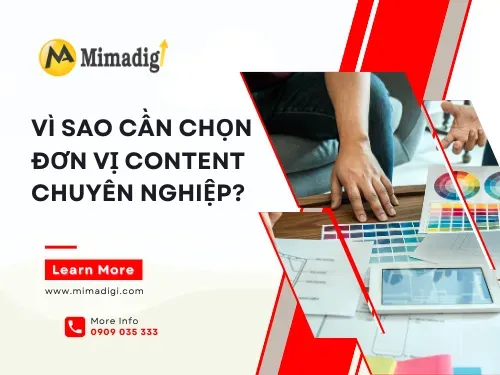 Các tiêu chí chọn đơn vị content chuyên nghiệp