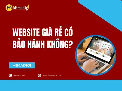 Website giá rẻ có bảo hành không?