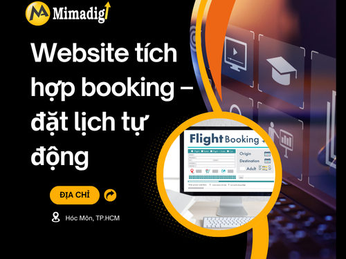 Website tích hợp booking – đặt lịch tự động