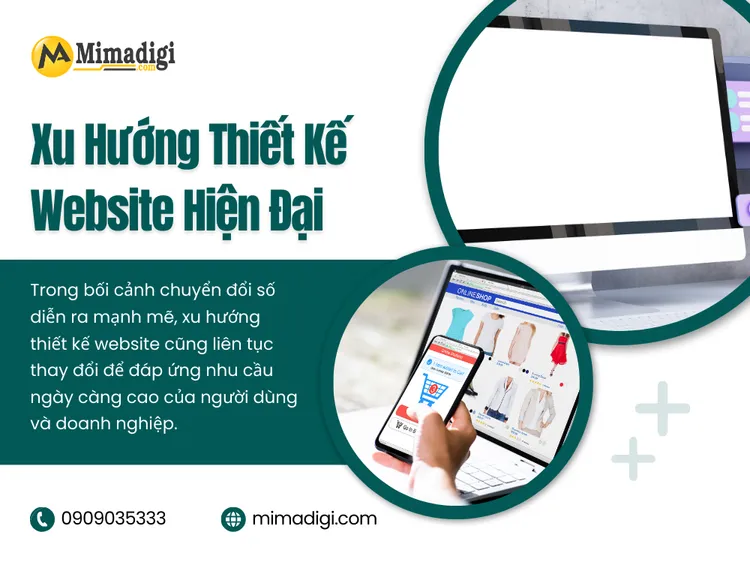 Xu Hướng Thiết Kế Website Hiện Đại Cho Doanh Nghiệp